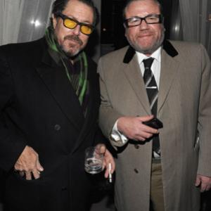 Julian Schnabel and Ray Winstone at event of The Wrestler (2008)