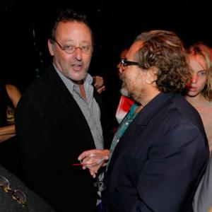 Jean Reno and Julian Schnabel at event of Righteous Kill (2008)