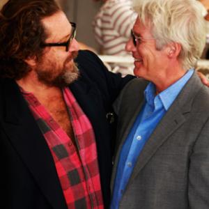 Richard Gere and Julian Schnabel at event of Manes cia nera 2007