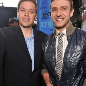 Justin Timberlake and Marco Schnabel at event of Meiles guru 2008