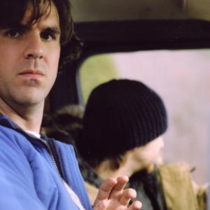 Still of Paul Schneider and Aaron Stanford in Live Free or Die 2006
