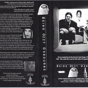 Ancient VHS cover for Being Ozzy Osbourne (2000)