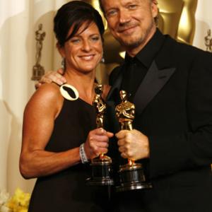 Paul Haggis and Cathy Schulman at event of The 78th Annual Academy Awards (2006)