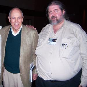 J. Neil Schulman with Carl Reiner at the 2008 Backlot Film Festival