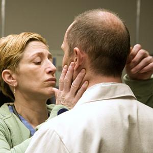 Still of Edie Falco and Paul Schulze in Nurse Jackie 2009