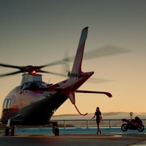 TMobile commercial Agusta Helicopter