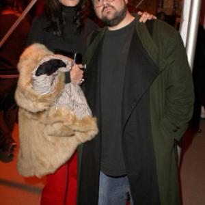 Kevin Smith and Jennifer Schwalbach Smith at event of Grindhouse 2007