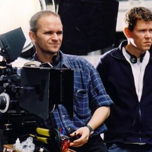 Director Jakob Schäuffelen with DP Peter Przybylski