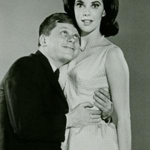 Bonnie Scott  Robert Morse in the original Broadway cast of How To Succeed In Business Without Really Trying