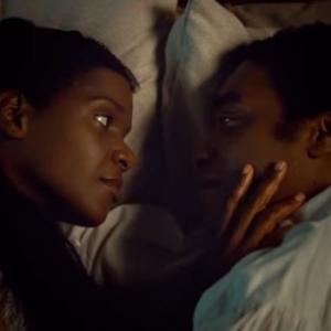 Kelsey Scott and Chiwetel Ejiofor in 