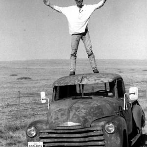 NBC News  Routes Marfa TX 1989 Giant ranch in background
