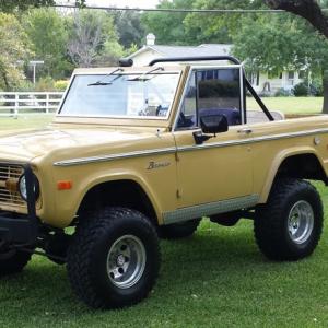 1974 pristine Ford Bronco from same source as the matching 1973 Ford Mustang coupe used on Death Proof and HERO 1957 red wwhite grill Chevy flare sided pickup as Nick aka  Willie Nelson