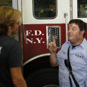 Still of Denis Leary and John Scurti in Rescue Me 2004