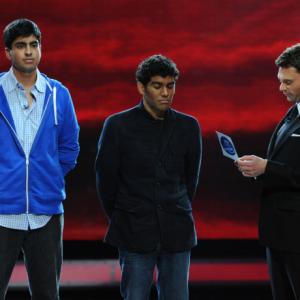 Still of Ryan Seacrest Jorge Nuez and Anoop Desai in American Idol The Search for a Superstar 2002