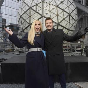 Still of Jenny McCarthy and Ryan Seacrest in Dick Clark's New Year's Rockin' Eve with Ryan Seacrest 2014 (2013)