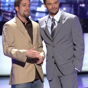 Ryan Seacrest and Elliott Yamin at event of American Idol The Search for a Superstar 2002