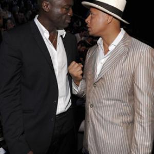 Terrence Howard and Seal at event of The Victorias Secret Fashion Show 2008