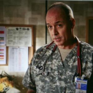 as Dr Davies in season 6 of Army Wives