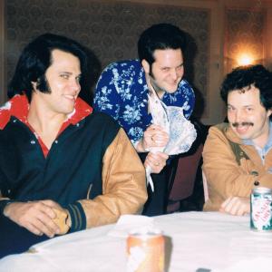 Elvis Meets Nixon L to R Rick Peters Thom Sears and Curtis Armstrong
