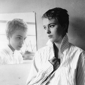 Jean Seberg during the filming of Breathless 1959  IV