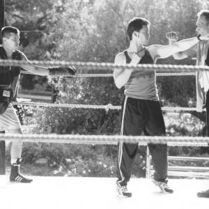Still of Jimmy Smits Clifton Collins Jr and Jon Seda in Price of Glory 2000