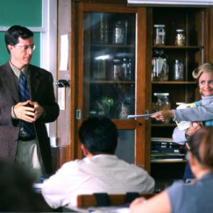 Still of Stephen Colbert and Amy Sedaris in Strangers with Candy (2005)