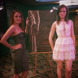 Vannessa Vasquez and Melissa Mars  SORROW premiere in Houston