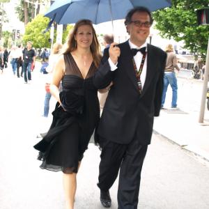 Korinna Sehringer, Ueli Josef Bollag, Cannes Film Festival 2008