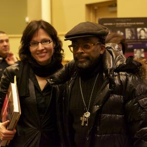 with Spike Lee at Rutgers University