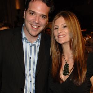 Niki Caro and Michael Seitzman at event of North Country 2005