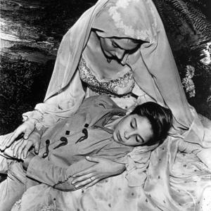 Marian Seldes and Johnny Crawford in 