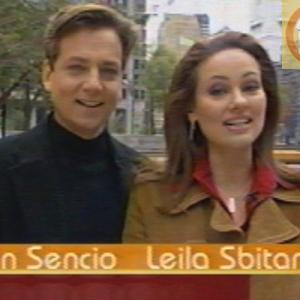 John Sencio and 48 Hour Wedding co-host Leila Sbitani.