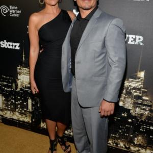 Photographed with husband, Greg Serano at the New York premiere of Power.