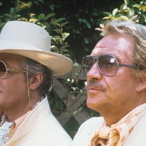 Still of Michel Serrault and Ugo Tognazzi in La cage aux folles 1978
