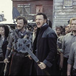 John C. Reilly (center L), Liam Neeson (C) and Brendan Gleeson (center R).
