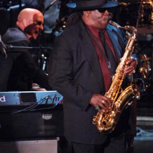 Clarence Clemons and Paul Shaffer