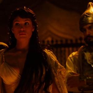 Asoka Daud Shah with Princess Tamina Gemma Arterton in Prince of Persia The Sands of Time