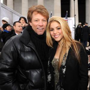 Jon Bon Jovi and Shakira