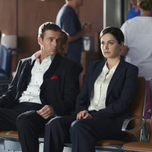 Still of Michael Shanks and Erica Durance in Saving Hope 2012
