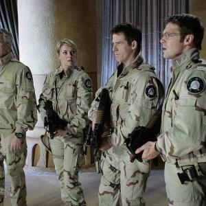 Still of Richard Dean Anderson Ben Browder Michael Shanks and Amanda Tapping in Stargate Continuum 2008