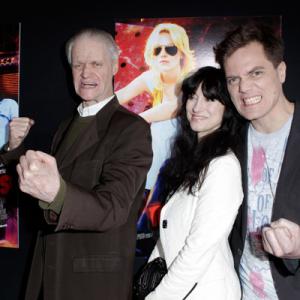 Kim Fowley Michael Shannon and Floria Sigismondi at event of The Runaways 2010