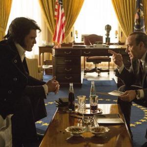 Still of Kevin Spacey and Michael Shannon in Elvis & Nixon (2016)
