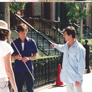JD Shapiro directing Kevin Bacon in We Married Margo