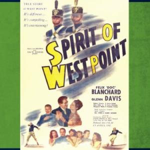 Felix Blanchard Glenn Davis Anne Nagel and Robert Shayne in The Spirit of West Point 1947