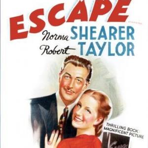 Robert Taylor and Norma Shearer in Escape (1940)