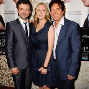 Dennis Quaid Hope Davis and Michael Sheen at event of The Special Relationship 2010