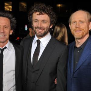 Ron Howard Brian Grazer and Michael Sheen at event of FrostNixon 2008