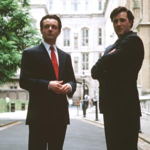 Still of David Morrissey and Michael Sheen in The Deal (2003)
