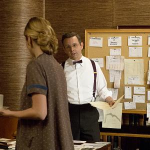 Still of Michael Sheen and Caitlin FitzGerald in Masters of Sex 2013