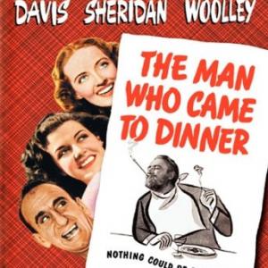 Bette Davis Jimmy Durante Ann Sheridan and Monty Woolley in The Man Who Came to Dinner 1942